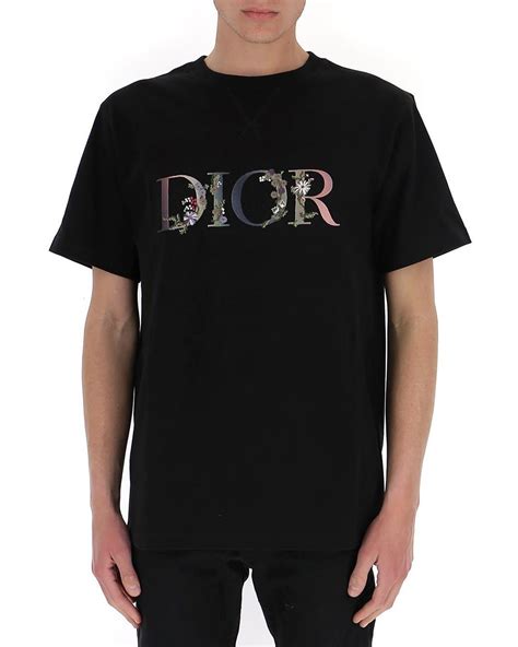 dior mens hand beaded floralshirt|DIOR.